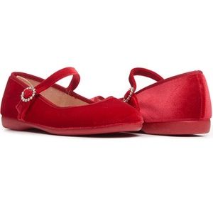CHILDRENCHIC Kid’s Holiday Velvet Mary Jane.